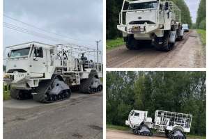 Гусеничный модуль для геологоразведки