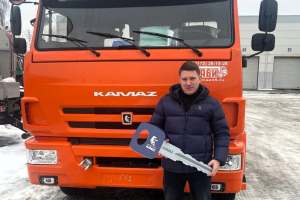 Поздравляем нашего клиента с приобретением бортового грузовика КАМАЗ 65115 с краном-манипулятором HORYONG HRS 206! Желаем, чтобы этот надежный помощник стал залогом успеха в его бизнесе.